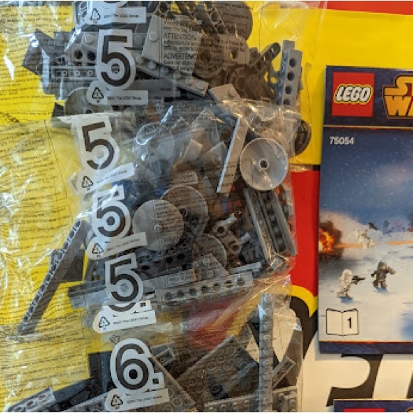 75054 Star Wars Lego Set AT-AT Ep. 4/5/6 75054 Brand New, Sealed, No Box - Picture 9 of 11
